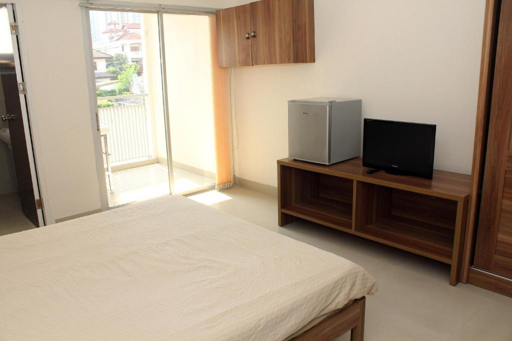 Utd Apartments Sukhumvit Ban Khlong Nang Li Rum bild